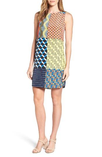 Women's Halogen Sleeveless Shift Dress - Yellow