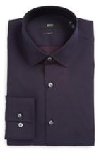 Men's Boss Jenno Slim Fit Dot Dress Shirt .5 - Blue