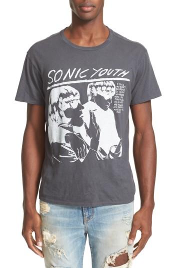 Men's R13 Sonic Youth Graphic T-shirt - Black