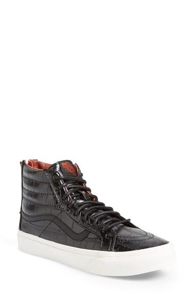 Women's Vans 'sk8-hi Slim' Sneaker .5 M - Black