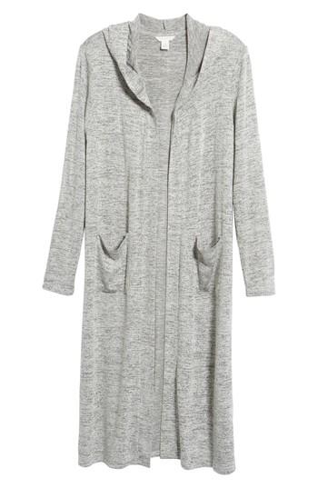 Women's Caslon Hooded Knit Duster