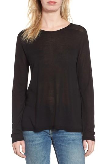 Women's Eileen Fisher Tencel Knit Sweater - Black