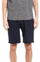 Men's Reigning Champ Raw Edge Drawstring Shorts - Blue