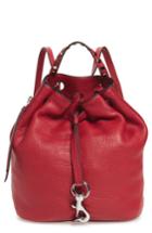 Rebecca Minkoff Blythe Leather Backpack - Red