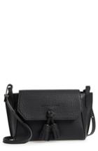 Longchamp Penelope Leather Crossbody Bag - Black