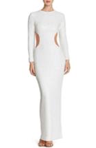 Women's Dress The Population Lara Body-con Gown - White