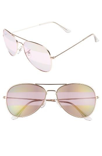 Women's Bp. 56mm Two-tone Aviator Sunglasses -