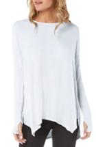 Women's Michael Stars Ribbed Tunic Top, Size - White