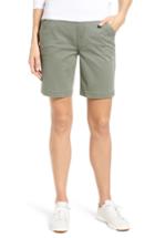 Women's Jag Jeans Gracie Stretch Cotton Shorts - Green