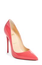 Women's Christian Louboutin 'so Kate' Pointy Toe Pump .5us / 36.5eu - Pink