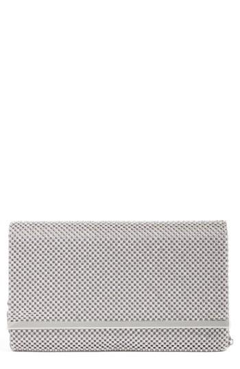 Nordstrom Crystal Mesh Bar Clutch - Metallic
