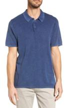 Men's Nordstrom Men's Shop Washed Pique Polo - Blue