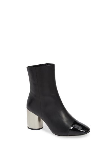 Women's Linea Paolo Stella Cap Toe Bootie M - White