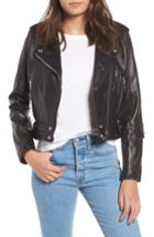 Women's Blanknyc Real Leather Moto Jacket