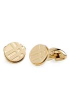 Men's Burberry Round Cuff Links