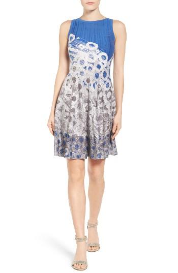 Women's Nic+zoe Rain Drops Twirl Dress