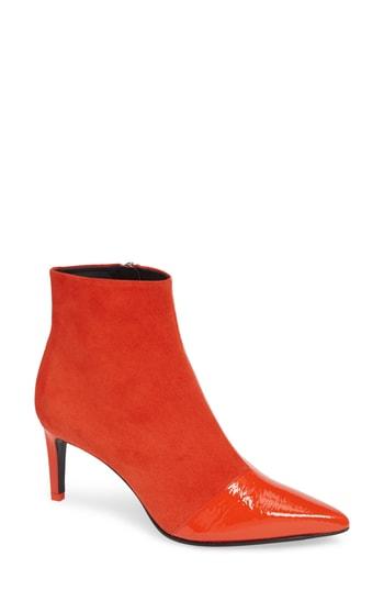Women's Rag & Bone Beha Pointy Toe Bootie Us / 36eu - Orange