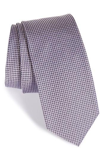 Men's Boss Hugo Boss Geometric Silk Tie