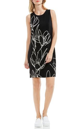 Women's Vince Camuto Fluent Cluster Shift Dress