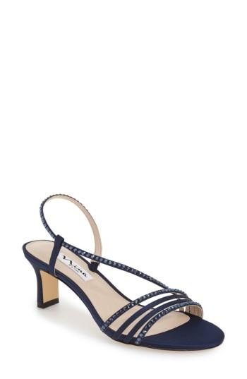 Women's Nina 'gerri' Embellished Slingback Sandal W - Blue