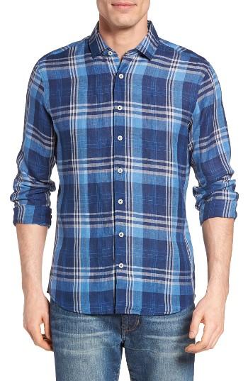Men's Singer + Sargent Exploded Plaid Sport Shirt
