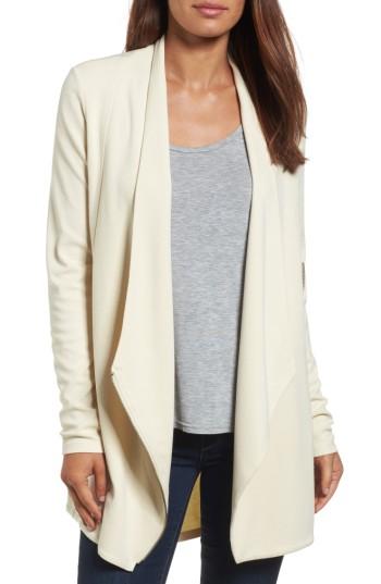 Women's Nic+zoe Studio Asymmetrical Zip Jacket - Beige