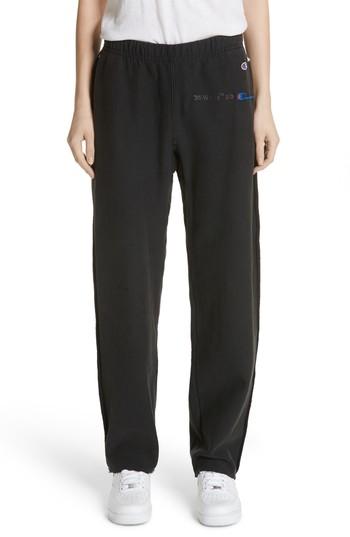 Women's Off-white X Champion Sweatpants