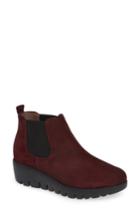 Women's Wonders Slip-on Chelsea Boot Us / 35eu - Burgundy