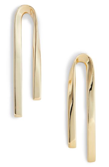 Women's St. John Collection Twist Metal Earrings