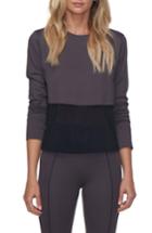 Women's Koral Grid Pullover - Black