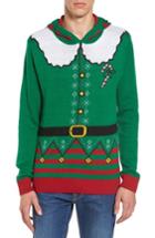 Men's The Rail Elf Hooded Sweater, Size - Green