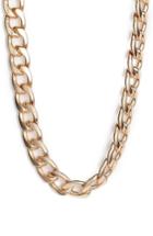 Women's Something Navy Large Chain Collar Necklace (nordstrom Exclusive)