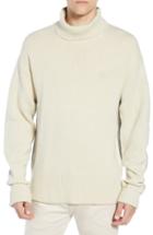 Men's French Connection Colorblock Turtleneck Sweater - Grey