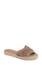 Women's Marc Fisher Ltd Valey Espadrille Slide Sandal .5 M - Beige