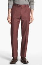 Men's John Varvatos Star Usa Red Label 'petro' Flat Front Trousers