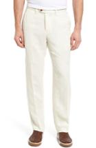 Men's Tommy Bahama 'la Jolla' Flat Front Pants X 32 - Beige
