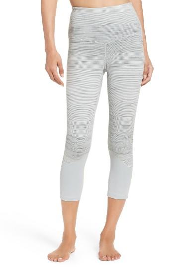 Women's Zella Gemini High Waist Crop Leggings, Size - Grey