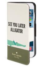 Kate Spade New York See You Later Leather Iphone 7/8 & 7/8 Folio Case - Green