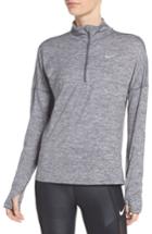 Women's Nike Dry Element Half Zip Top - Grey
