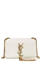 Saint Laurent 'mini Monogram - Serpent' Tassel Crossbody Bag -