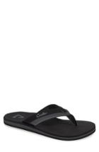 Men's Travis Mathew Fridays Flip Flop M - Black