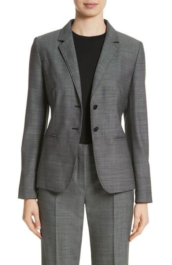 Women's Max Mara Zac Stretch Wool Blazer