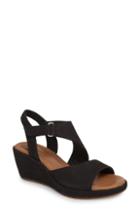 Women's The White Company Faux Fur Slide Slipper - Black