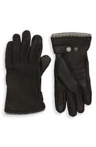 Men's Polo Ralph Lauren Deerskin Gloves - Black