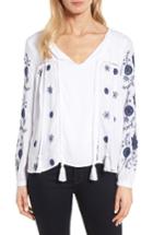Women's Kut From The Kloth Prairie Embroidered Top