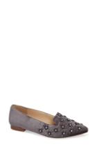 Women's Sole Society Letticah Crystal Embellished Loafer M - Metallic