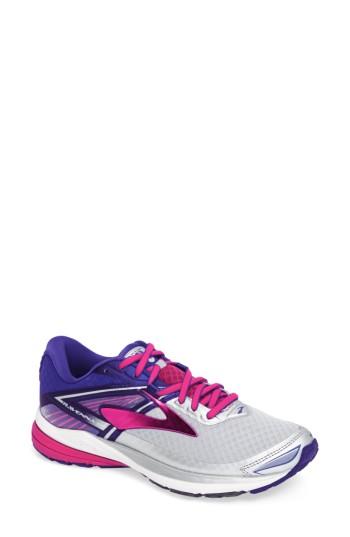 Women's Brooks Ravenna 8 Running Shoe .5 B - Grey