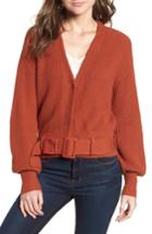 Women's Leith Belted Sweater - Brown