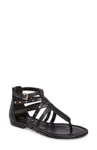 Women's Isola Melara T-strap Gladiator Sandal .5 M - Black
