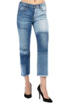 Women's True Religion Brand Jeans Stovepipe High Waist Crop Jeans